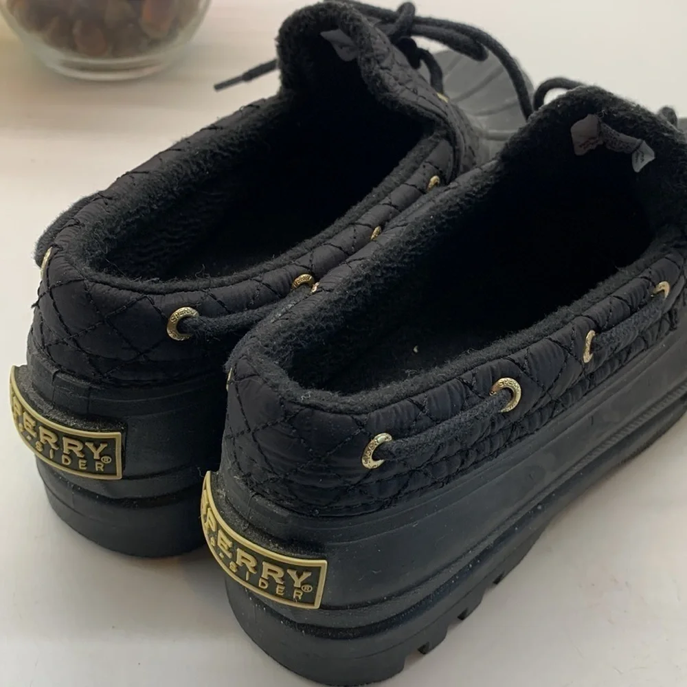 Sperry Top sider Vintage Waterproof Ankle Rain Boots Sz 10 STS95272. SPR0351
